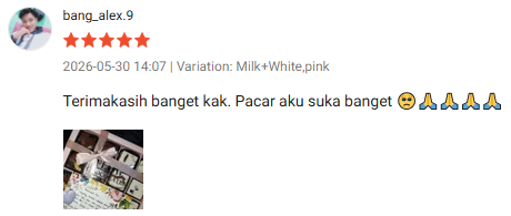 Screenshot ulasan Shopee